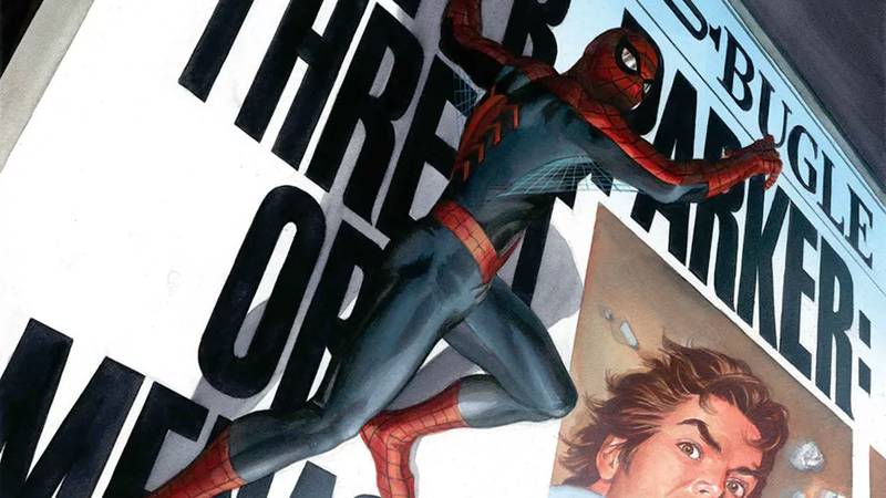 Amazing Spider-Man #789 art by Alex Ross.
